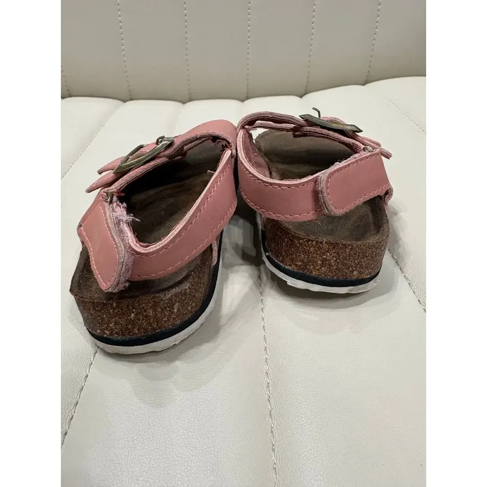 5/$15 Pink Buckle Sandles - 5C